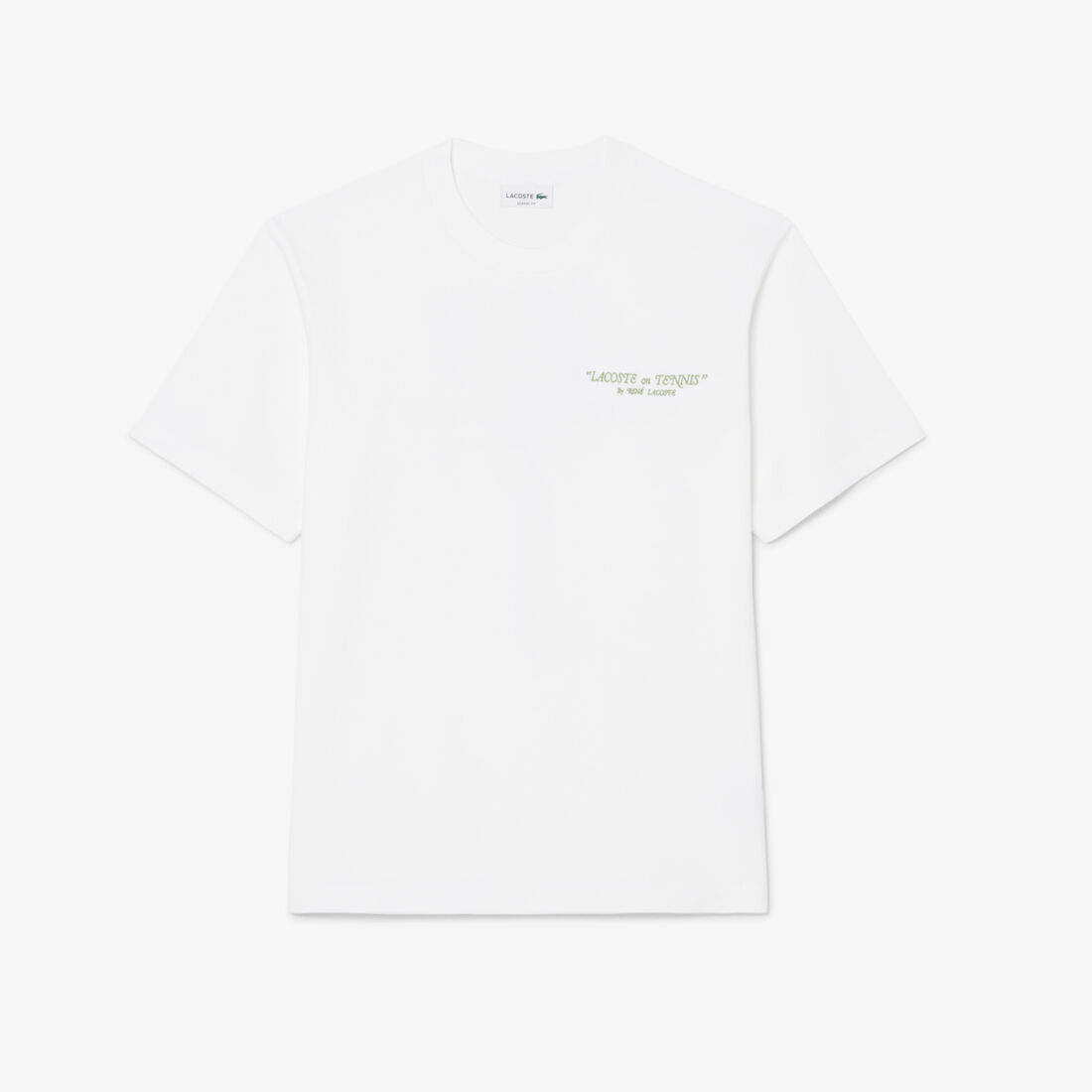 تيشيرت قطني مطرز Embroidered Cotton T-shirt - TH1425-00-001