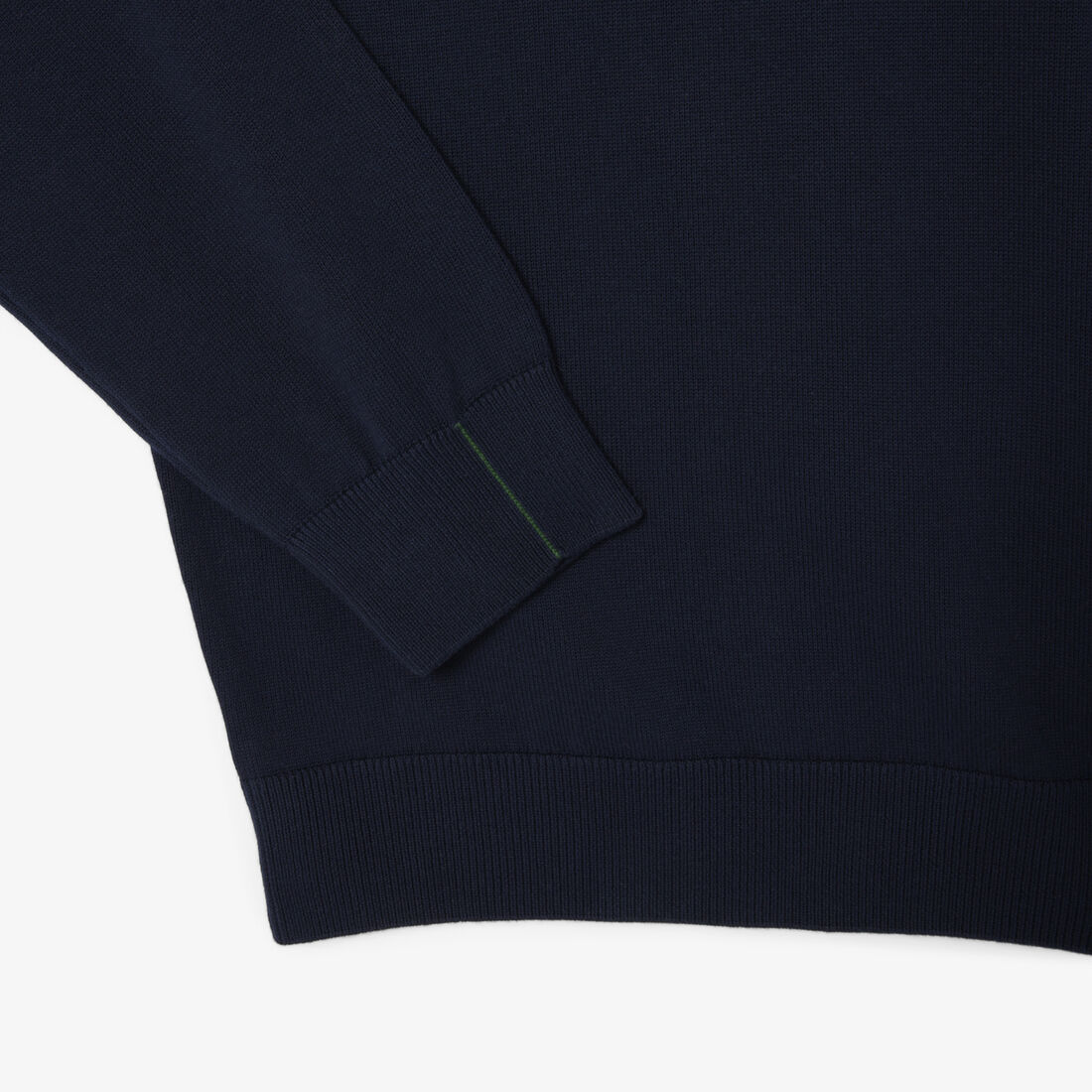 سترة قطنية أحادية اللون بفتحة رقبة على شكل حرف V Monochrome Cotton V-neck Sweater - AH1951-00-166