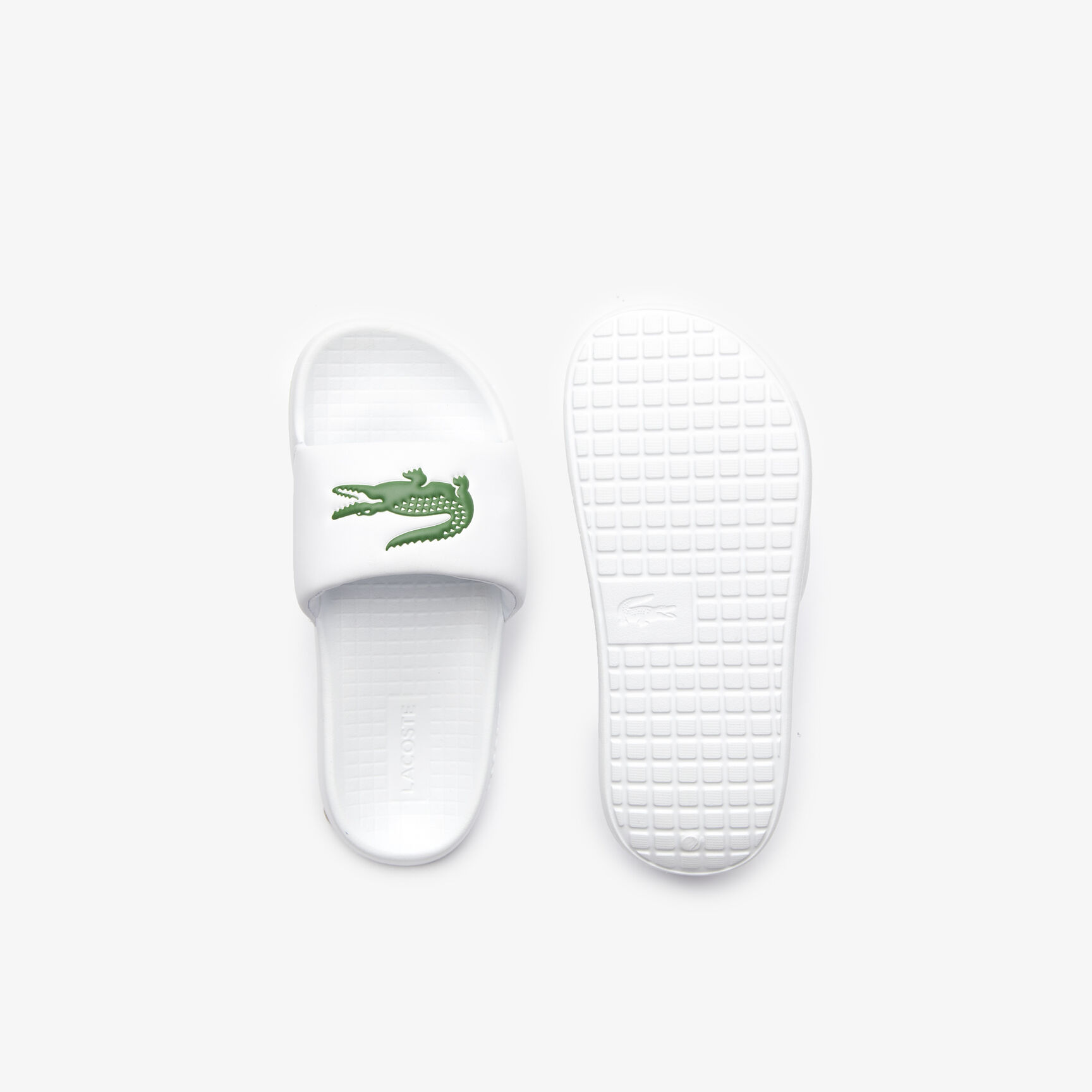 Women's Lacoste Croco 1.0 Synthetic Slides - 45CFA0002-082