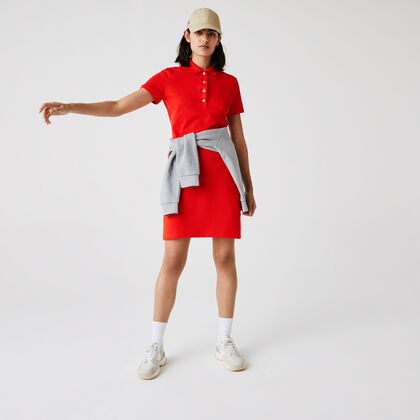 Women's Stretch Cotton Pique Polo Dress