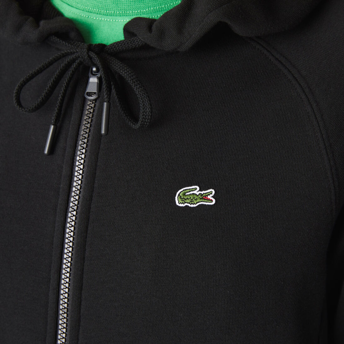 سويت شيرت للتنس من الصوف بسحاب وغطاء رأس مجموعة Lacoste SPORT للنساء سويت شيرت للتنس من الصوف بسحاب وغطاء رأس مجموعة Lacoste SPORT للنساء