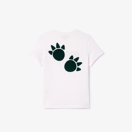 Croc Print Cotton T-shirt