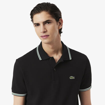 Regular Fit Trim Accent L.12.12 Polo Shirt Regular Fit Trim Accent L.12.12 Polo Shirt