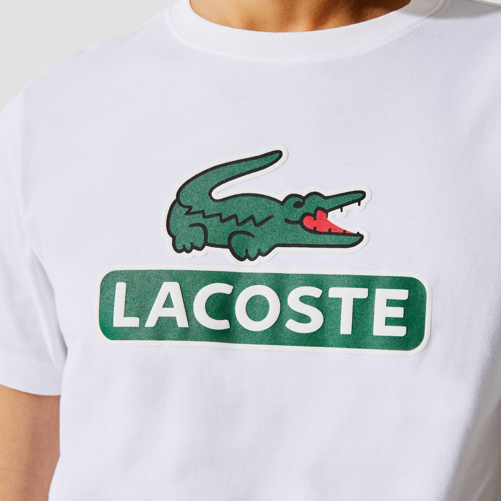 تيشيرت بشعار Lacoste SPORT للرجال تيشيرت بشعار Lacoste SPORT للرجال
