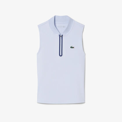 Sleeveless Ultra Dry Stretch Tennis Polo Shirt