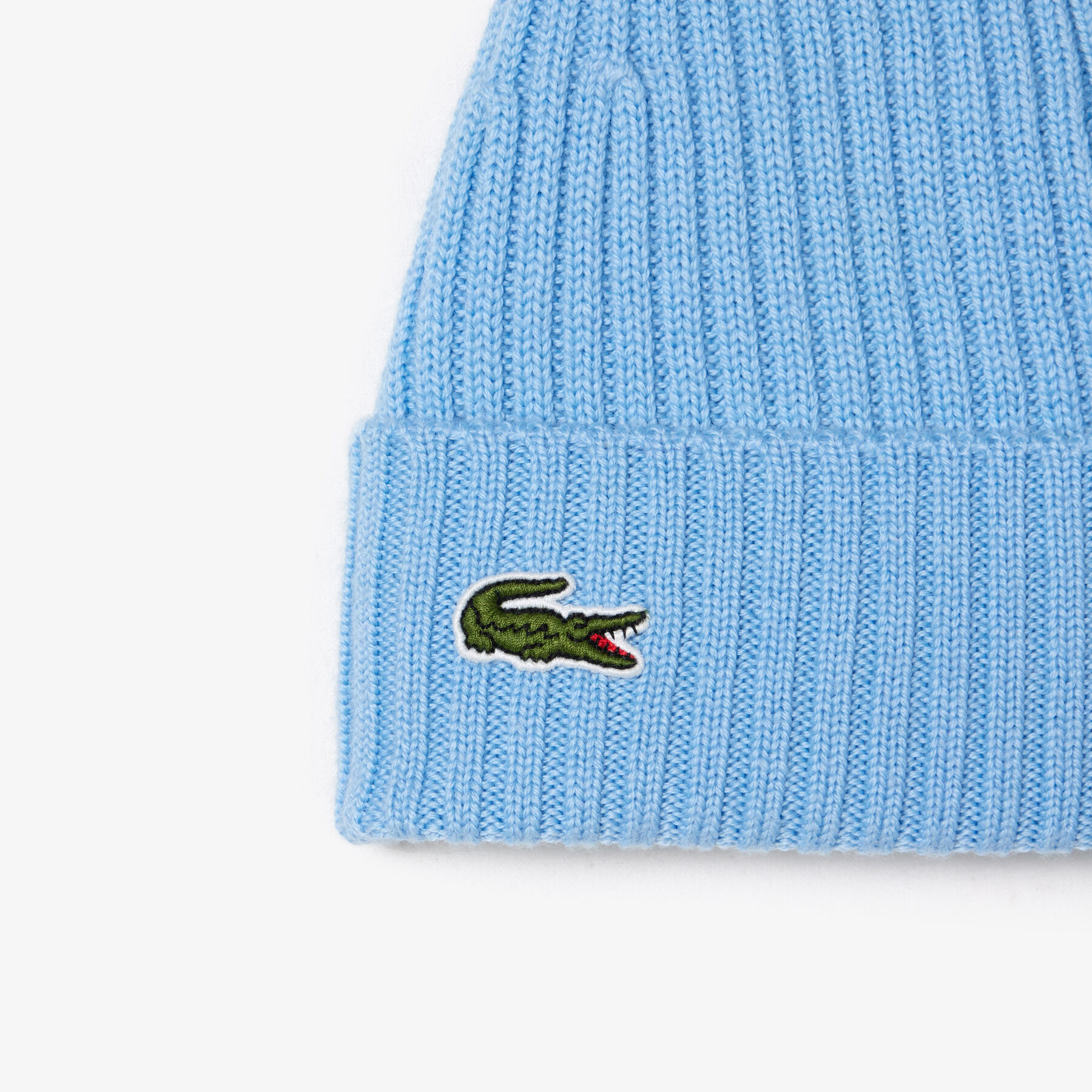 Rib Knit Brushed Wool Beanie lacoste rib knit brushed wool beanie