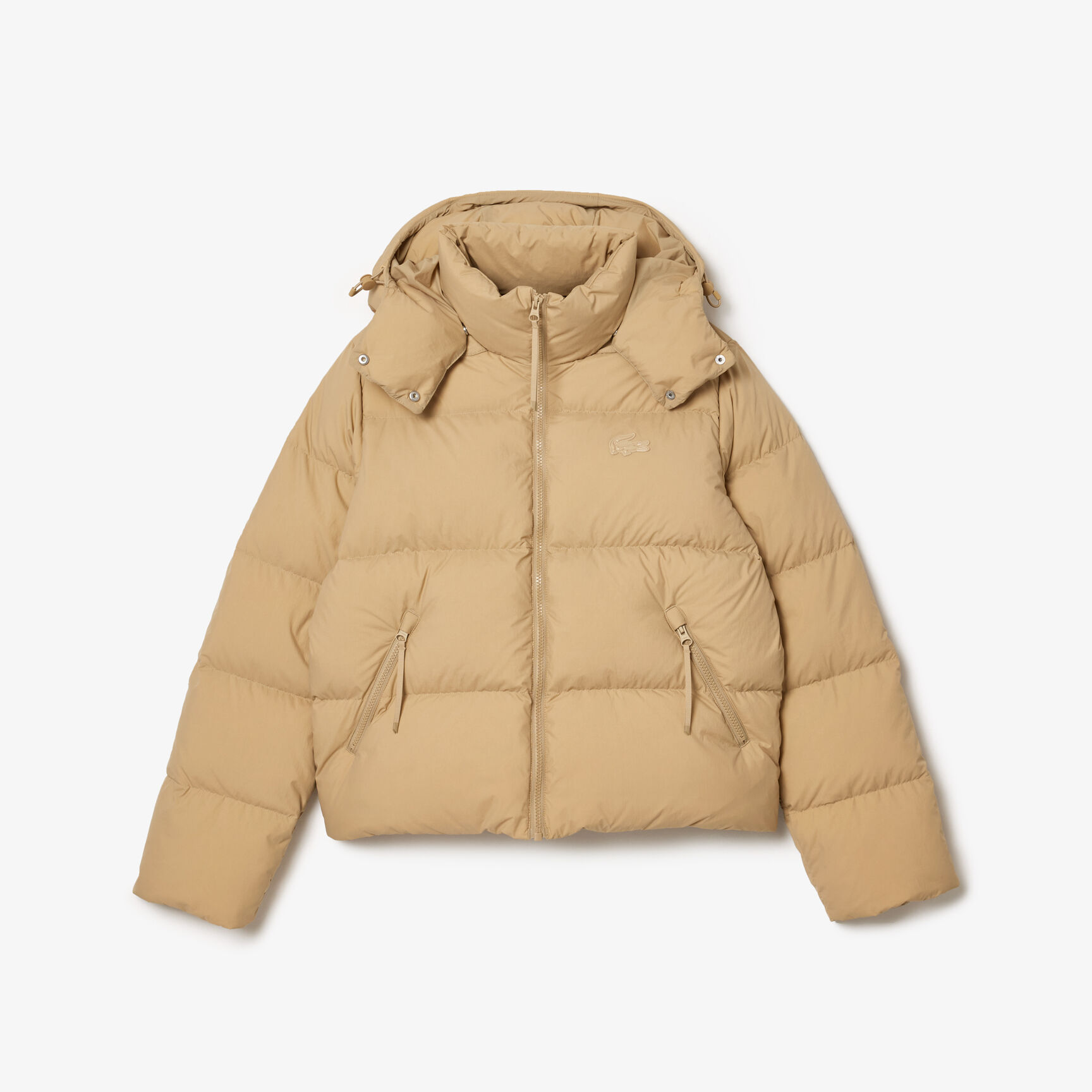 Padded Down Logo Jacket with Hood - BF3262-00-02S