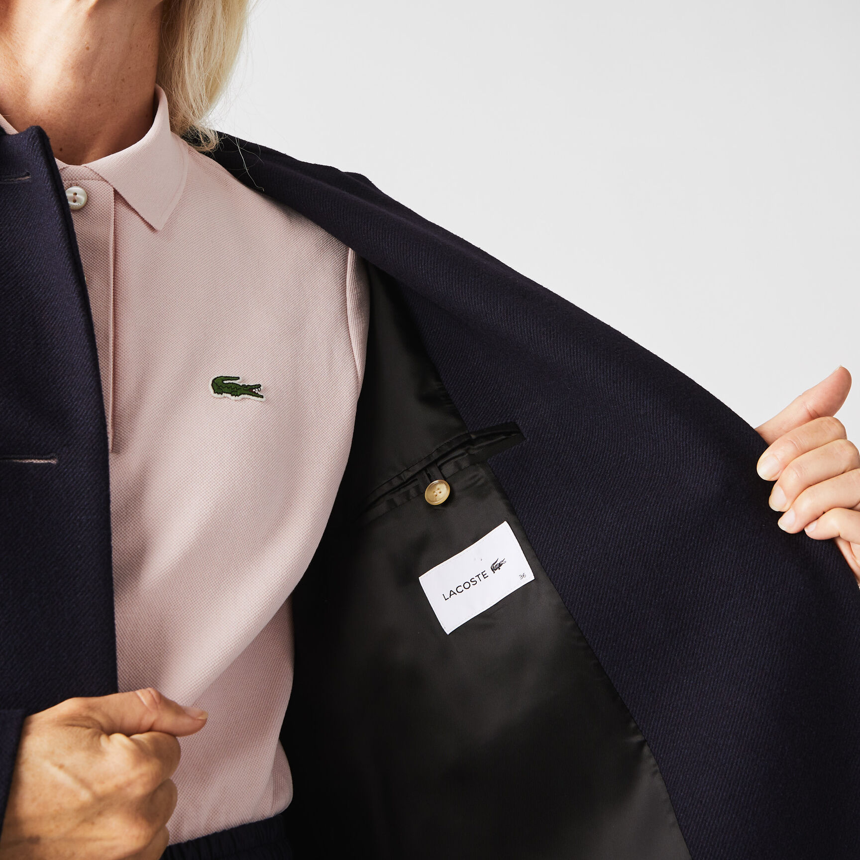 معطف نسائي طويل من الصوف المخلوط معطف نسائي طويل من الصوف المخلوط