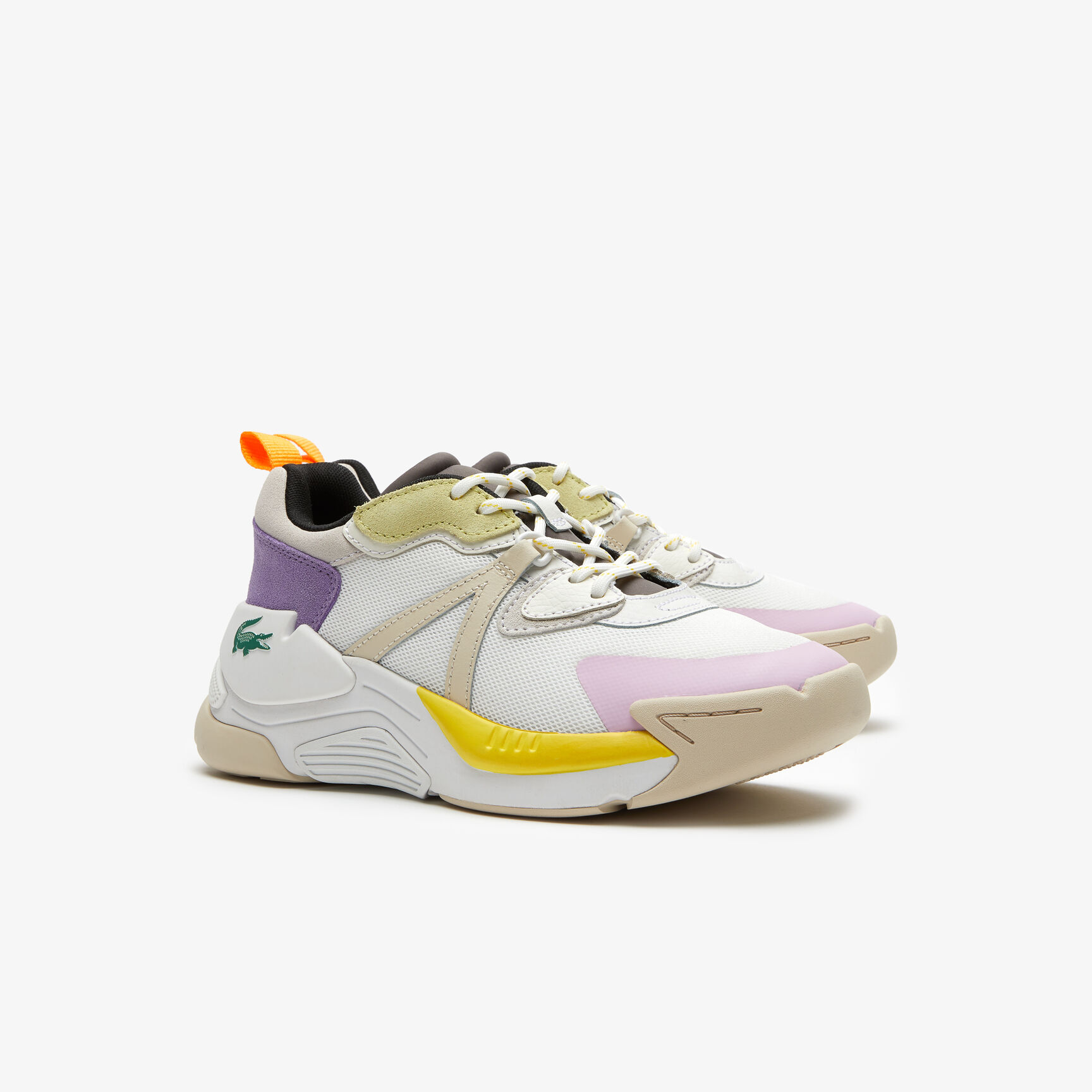 سنيكرز LW2 اكسترا جلد مقسم بألوان للنساء