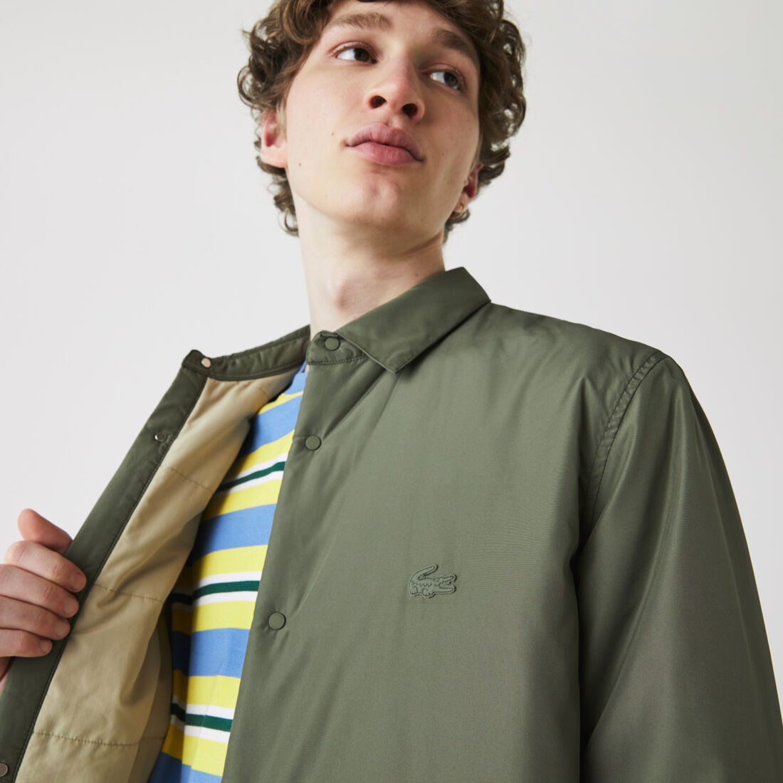 Men’s Water-Resistant Quilted Overshirt Men’s Water-Resistant Quilted Overshirt