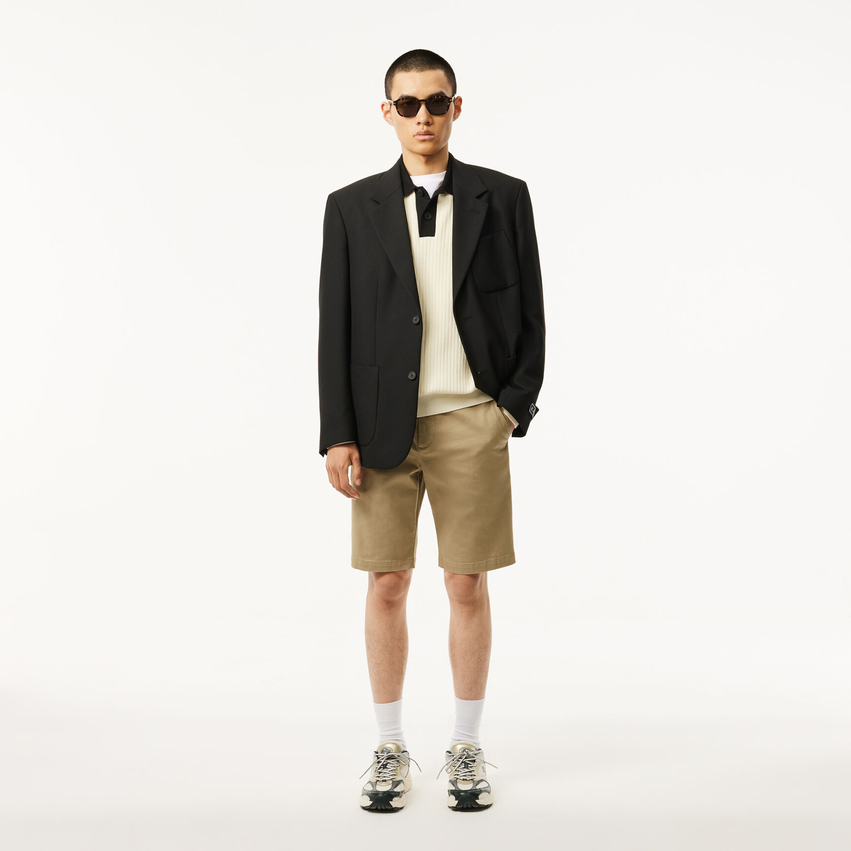 French Made Polo Collar Sweater French Made Polo Collar Sweater - AH3130-00-R1T