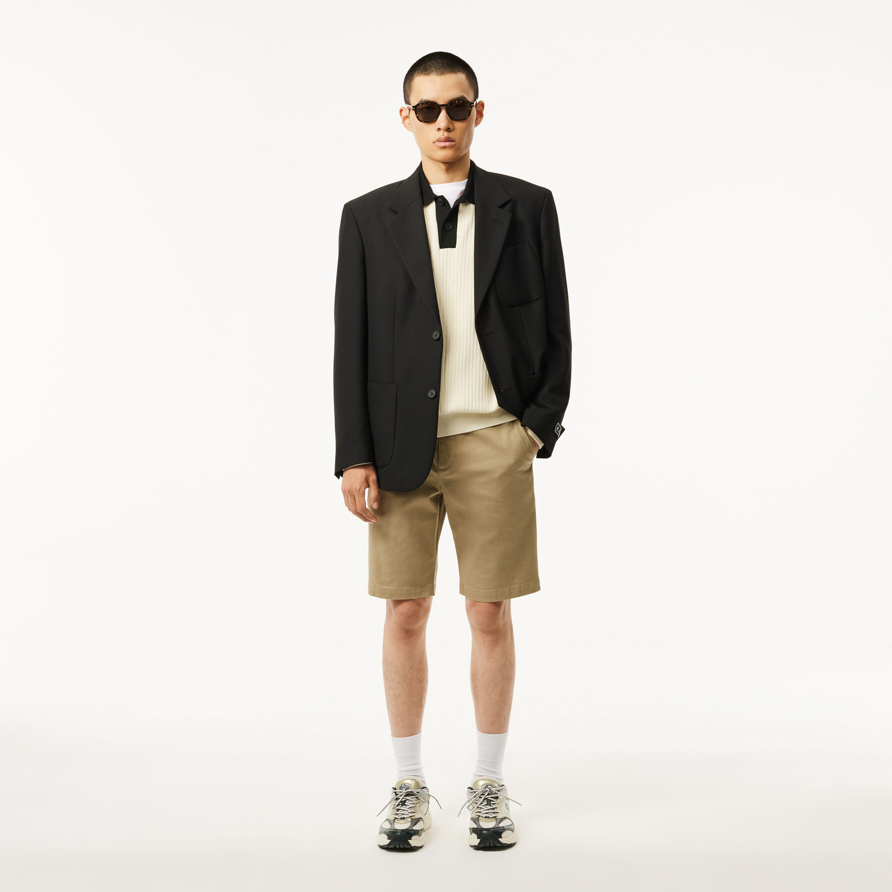 French Made Polo Collar Sweater lacoste french made polo collar sweater