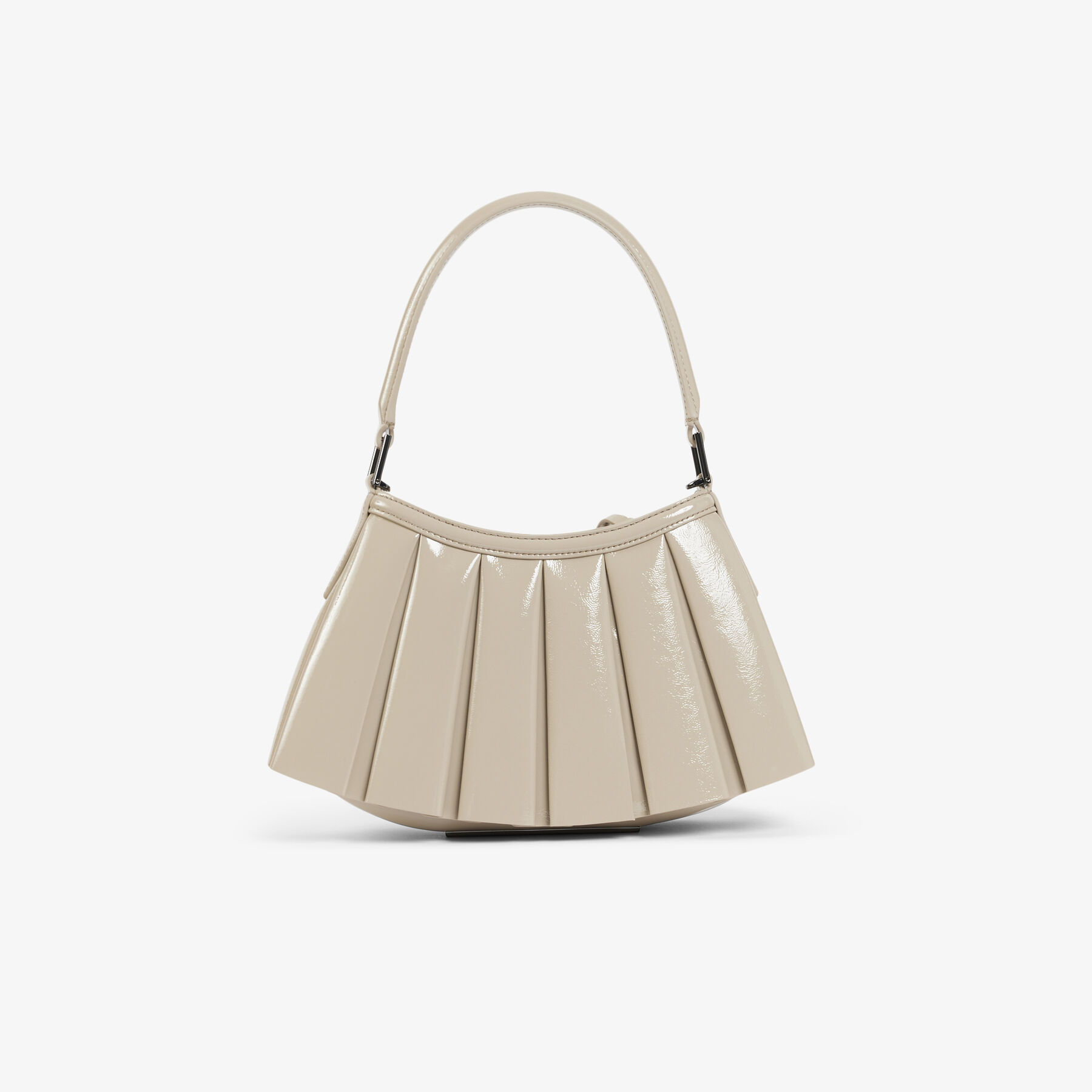 lacoste runway small patent leather lenglen purse