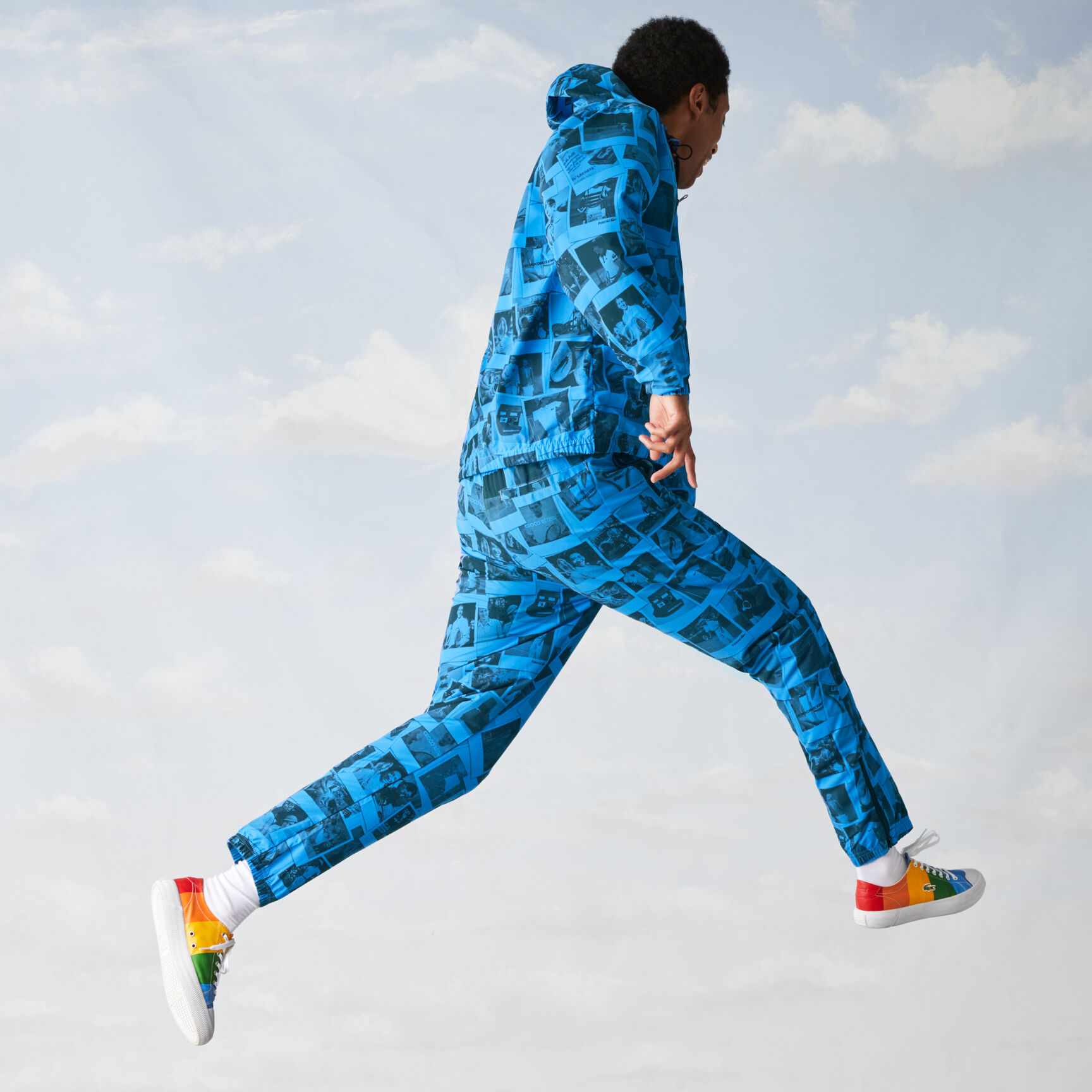 جاكيت بسحاب للجنسين من مجموعة Lacoste LIVE و Polaroid جاكيت بسحاب للجنسين من مجموعة Lacoste LIVE و Polaroid