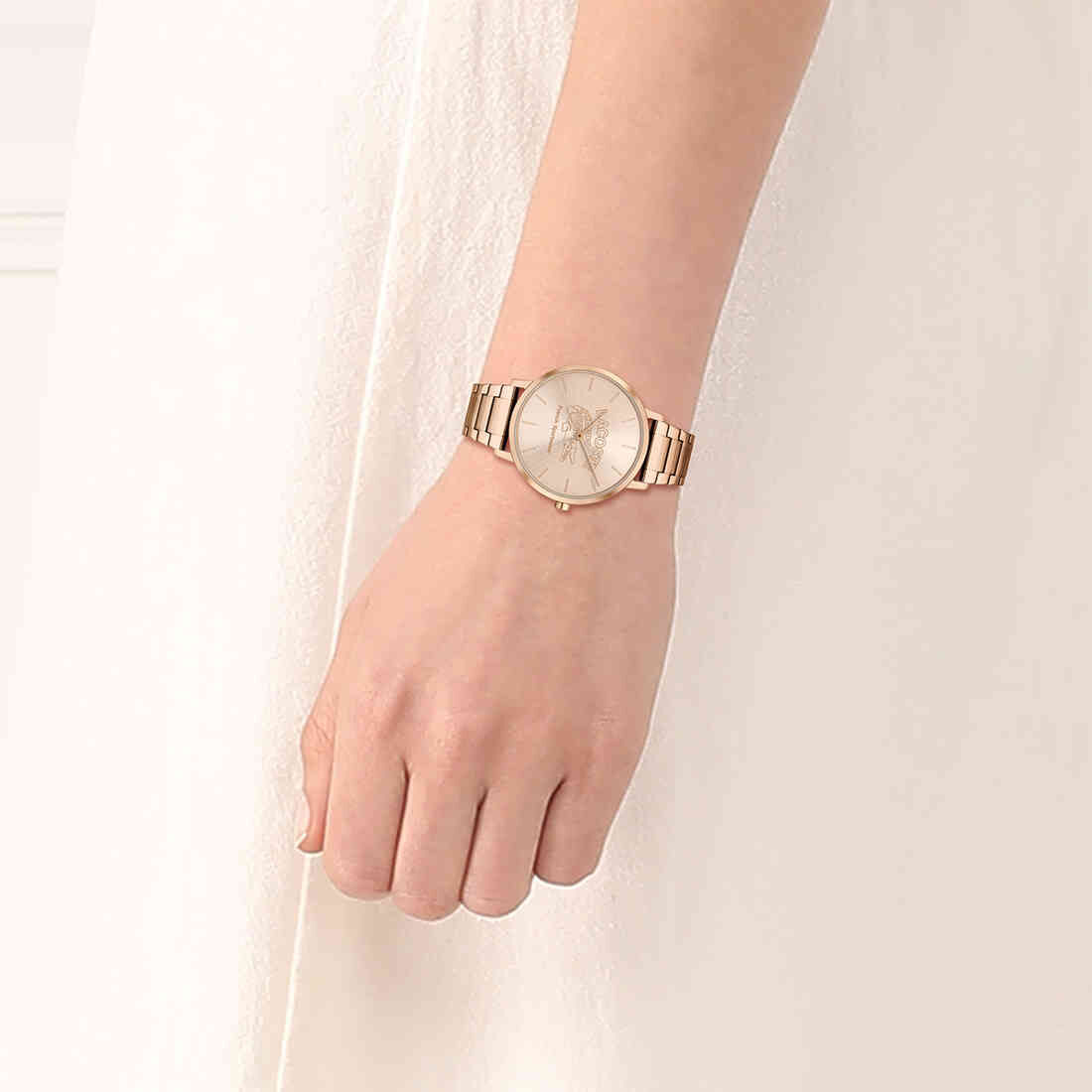 ساعة كروكوديل كوارتز نسائية Women Crocorigin Quartz Watch - 2001234-CNG