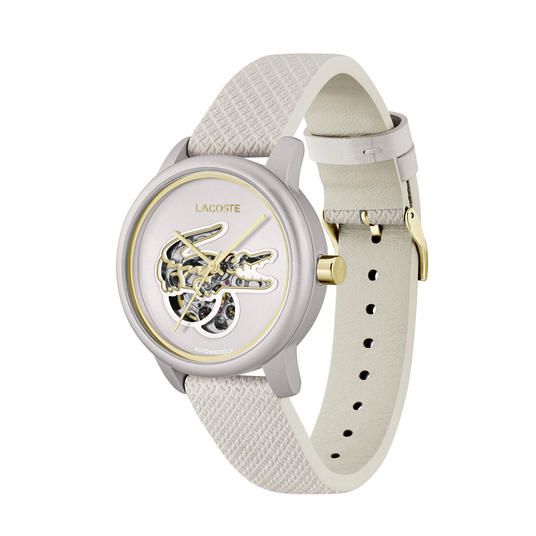 L.12.12 Platinum Dial Women's Watch L.12.12 Platinum Dial Women's Watch - 2001467-PLA