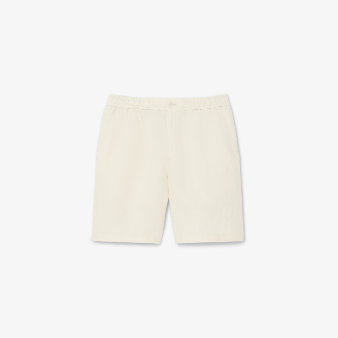 شورت من قماش التويل المصنوع من مزيج الكتان، بقصة عادية Regular Fit Linen Blend Twill Shorts - GH2628-00-056
