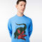 men s lacoste x netflix organic cotton print sweatshirt