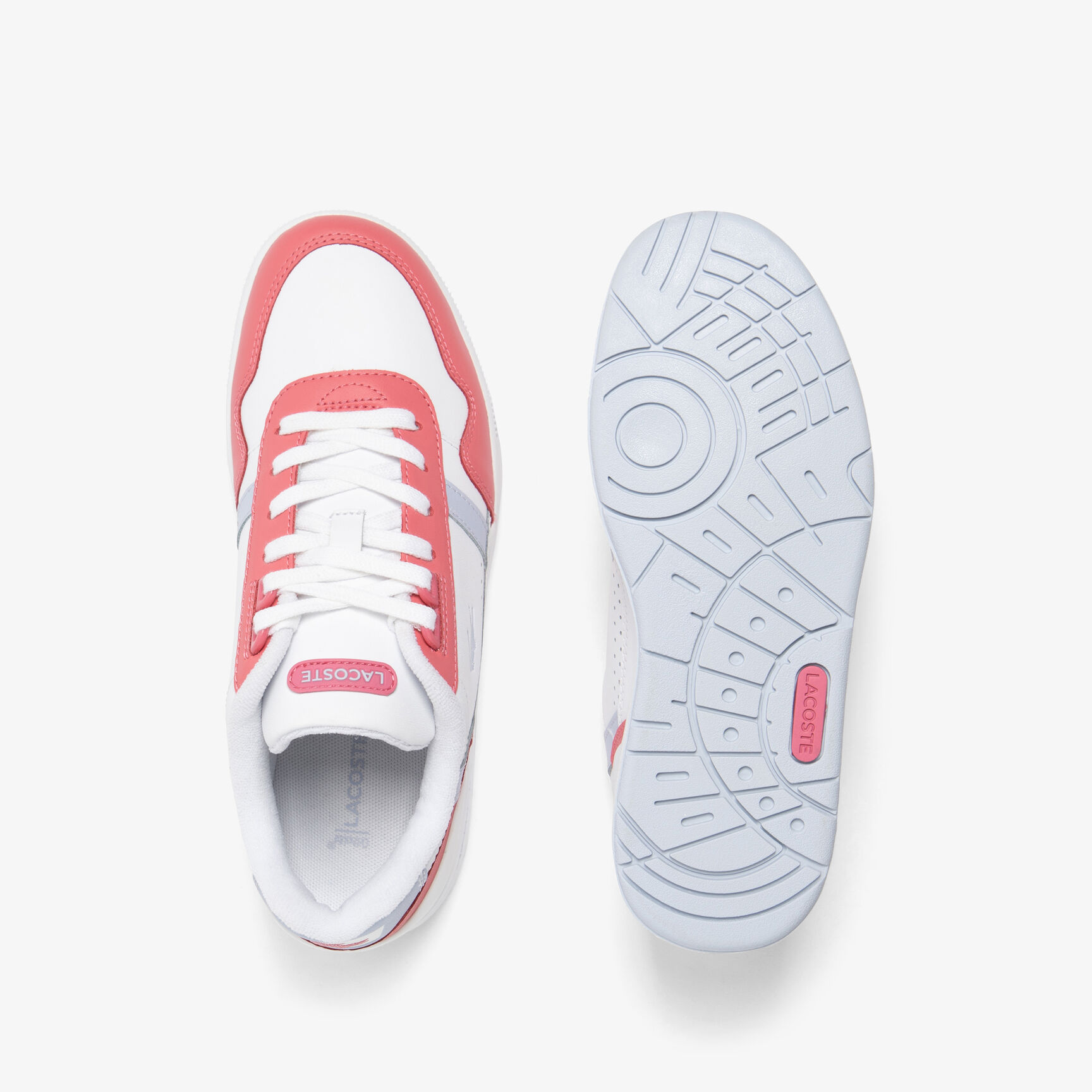 Women's T-Clip Contrasted Leather Trainers  - 47SFA0064-B53