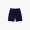 kids  lacoste organic brushed cotton fleece shorts