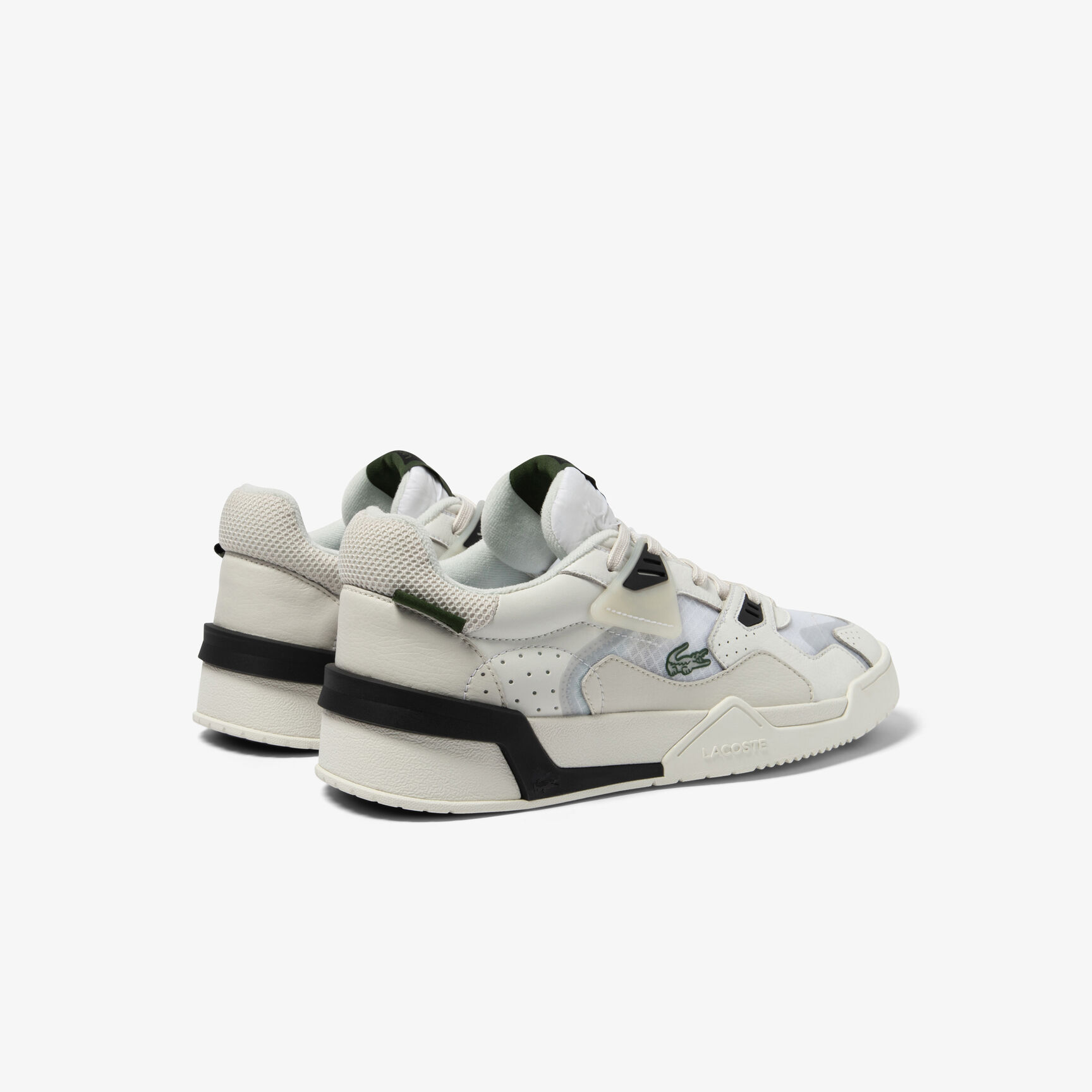 سنيكرز لاكوست ال تي كورت 125 جلد للرجال Men's Lacoste LT Court 125 Leather Trainers - 45SMA0034-65T