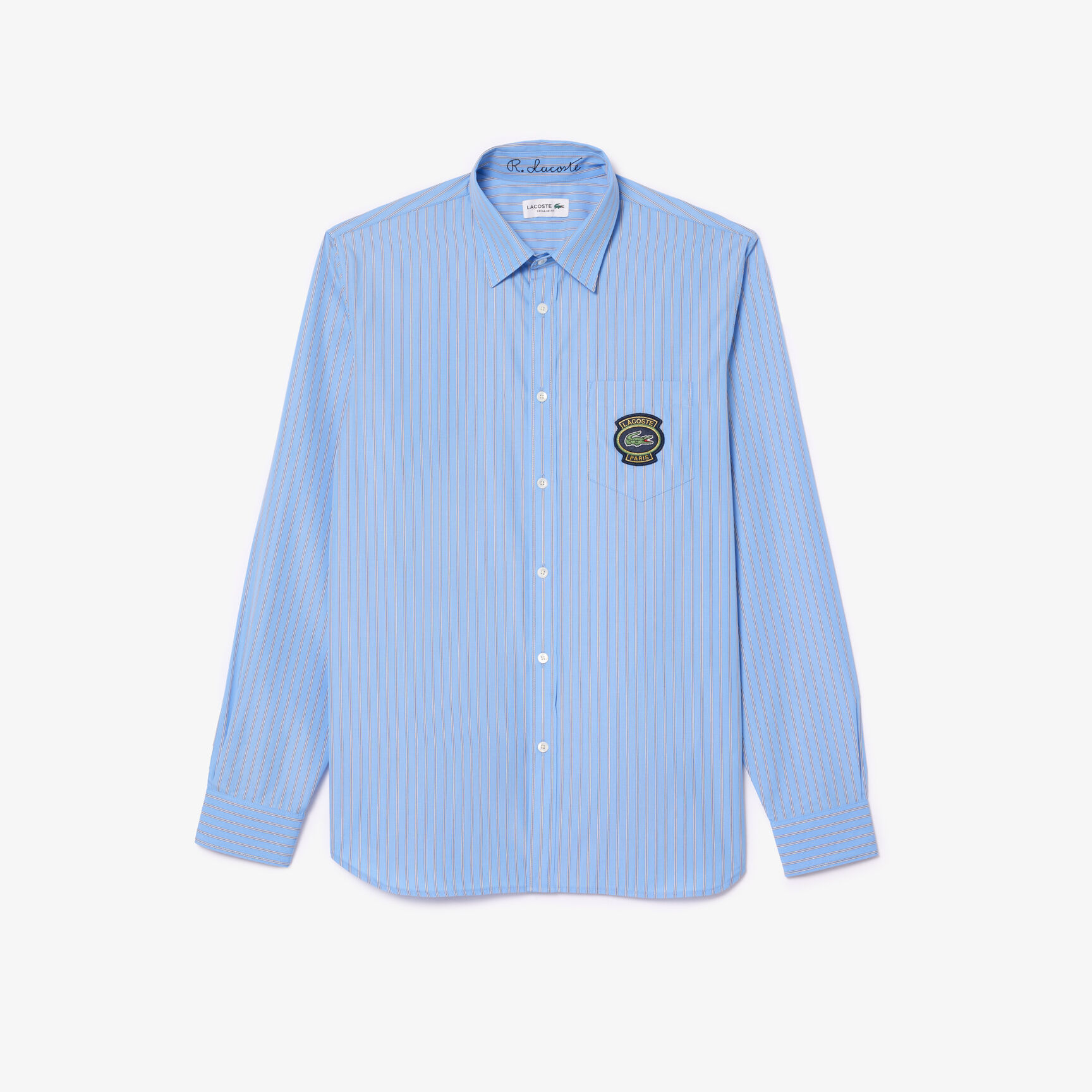 Striped Shirt with Badge - CH7212-00-E7B