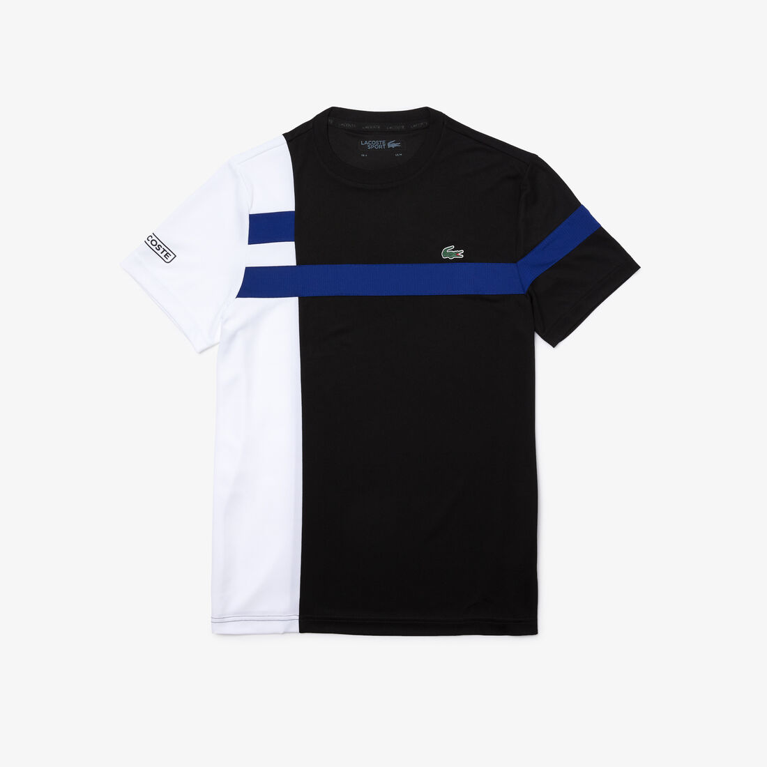 Men's Lacoste SPORT Colourblock Breathable Piqué Tennis T-shirt Men's Lacoste SPORT Colourblock Breathable Piqué Tennis T-shirt