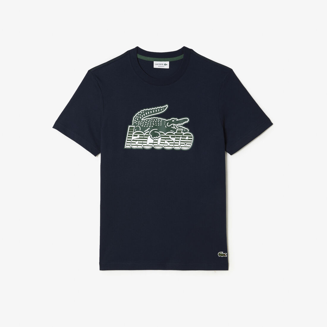 Men's Lacoste Cotton Jersey Print T-shirt Men's Lacoste Cotton Jersey Print T-shirt
