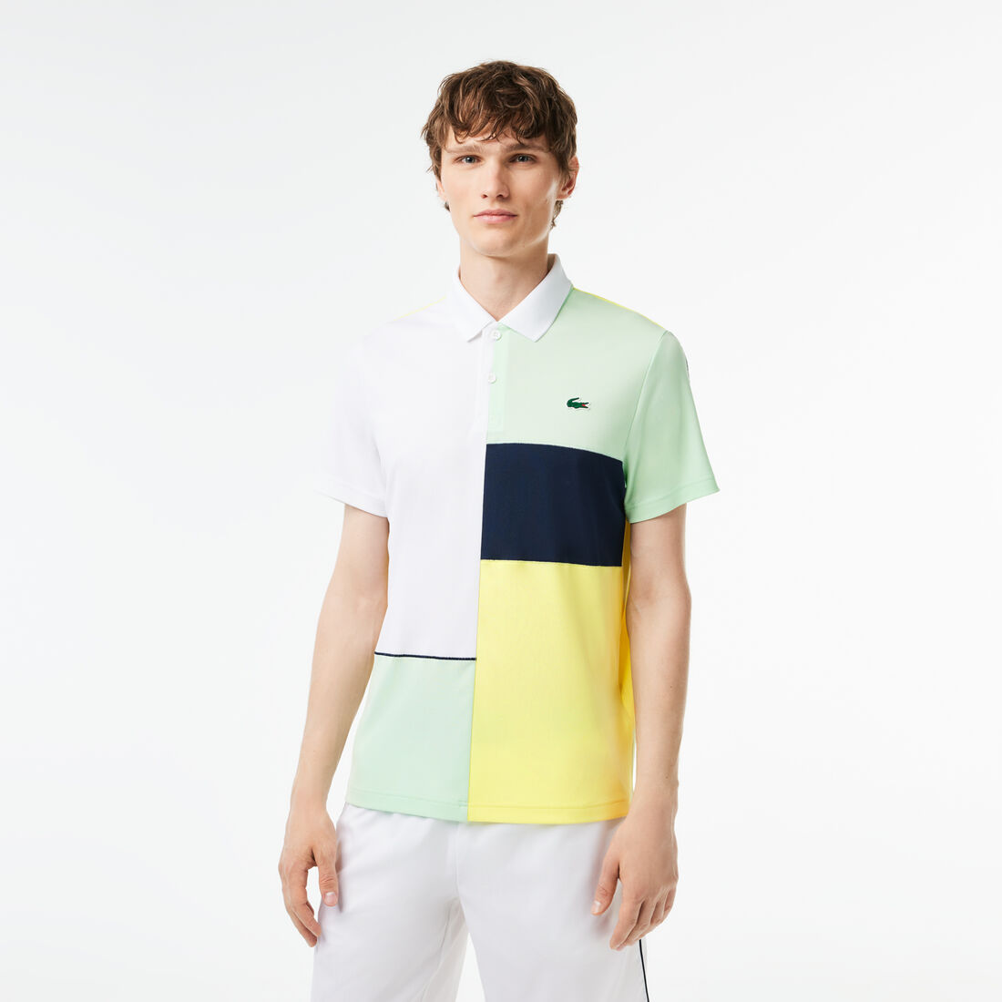 Regular Fit Recycled Fiber Tennis Polo Shirt - DH1082-00-RIF