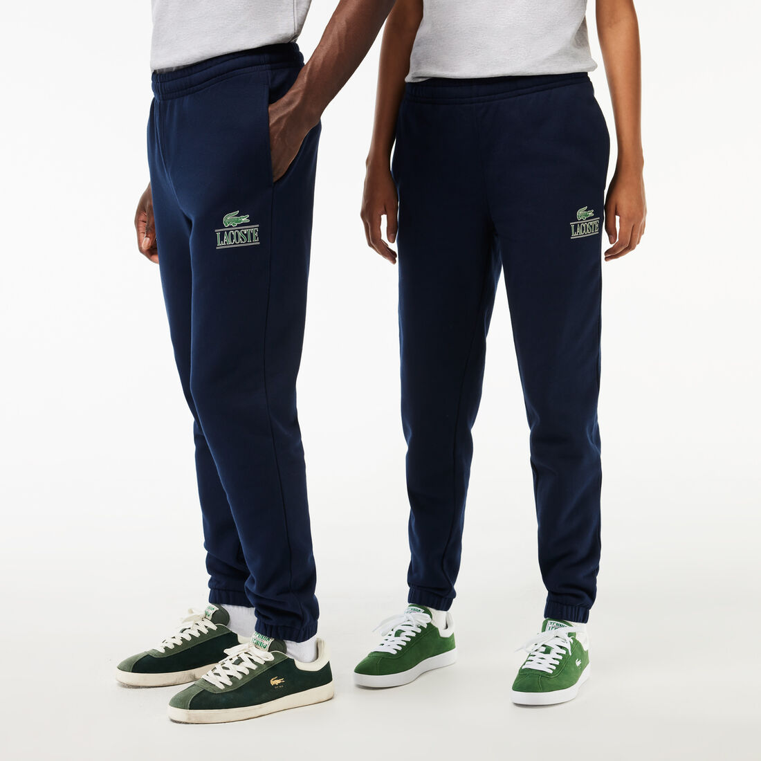 بنطال رياضي بقصّة عادية مقسم بألوان Signature Print Jogger Track Pants - XH1211-00-166
