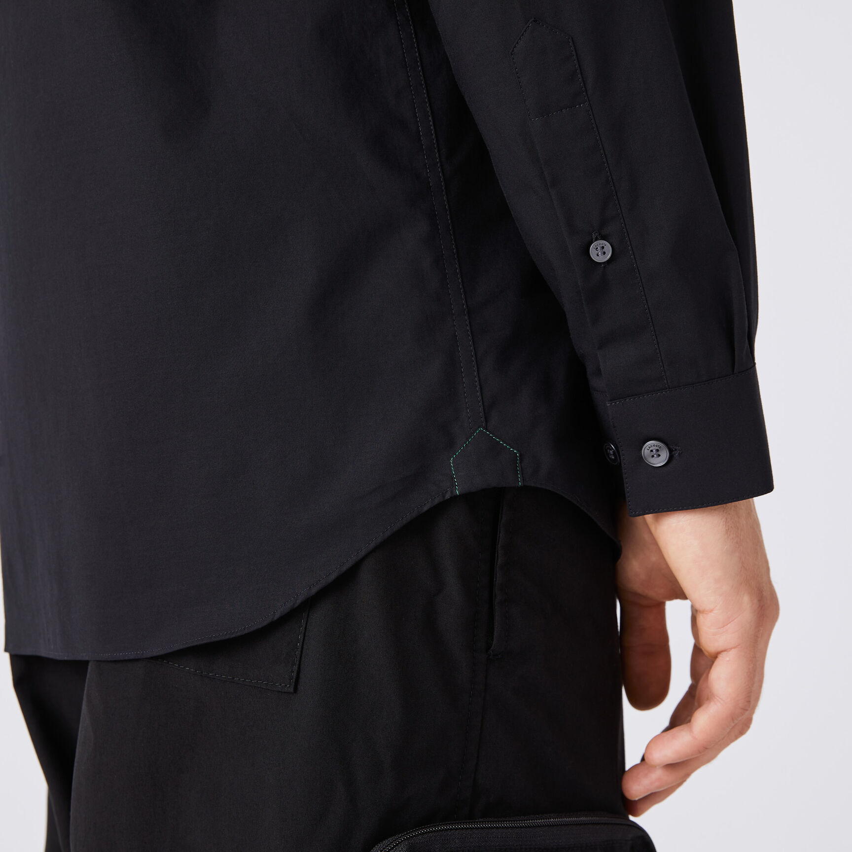 Buy Men's Slim Fit Stretch Cotton Poplin Shirt | Lacoste UAE