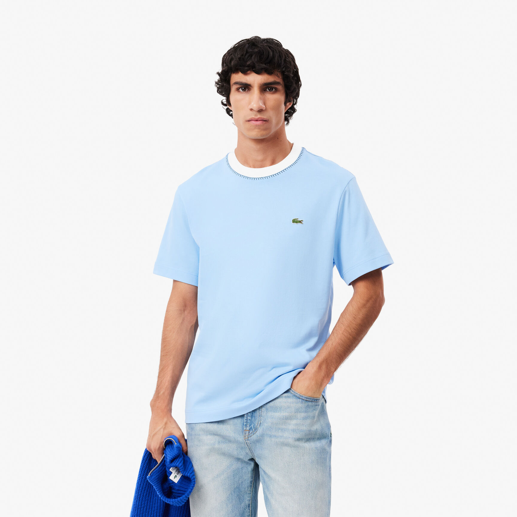 French Made Classic Fit T-shirt - TH3837-00-HBP