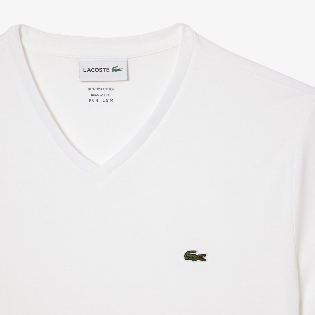 Lightweight Cotton Pima V Neck T-shirt Lightweight Cotton Pima V Neck T-shirt - TH6710-00-001