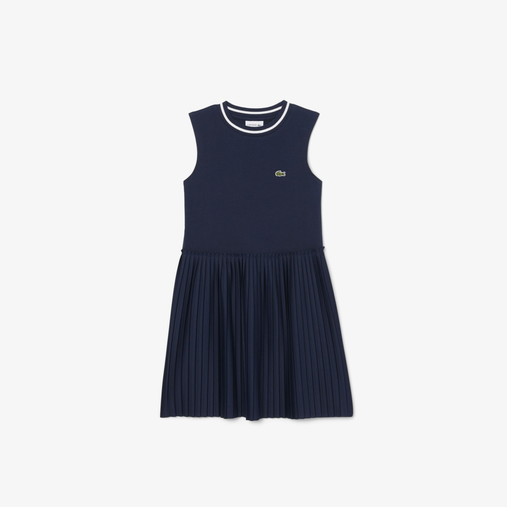 Sleeveless Pleated Jersey Dress - EJ8430-00-166