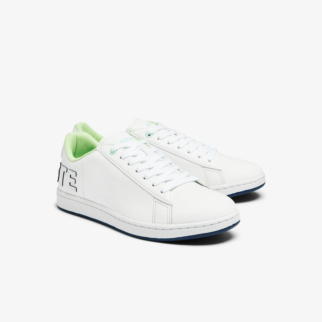 سنيكرز كارنابي ايفو جلد بأجزاء بلون أخضر للنساء سنيكرز كارنابي ايفو جلد بأجزاء بلون أخضر للنساء