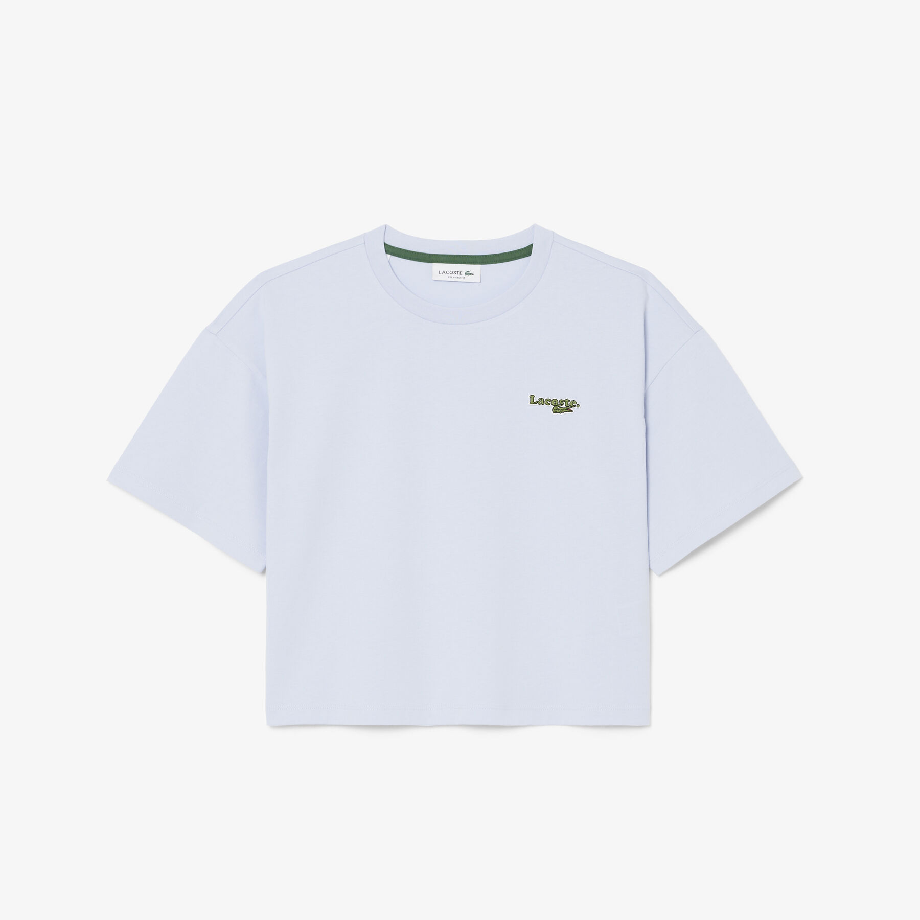 lacoste casual cotton jersey t shirt