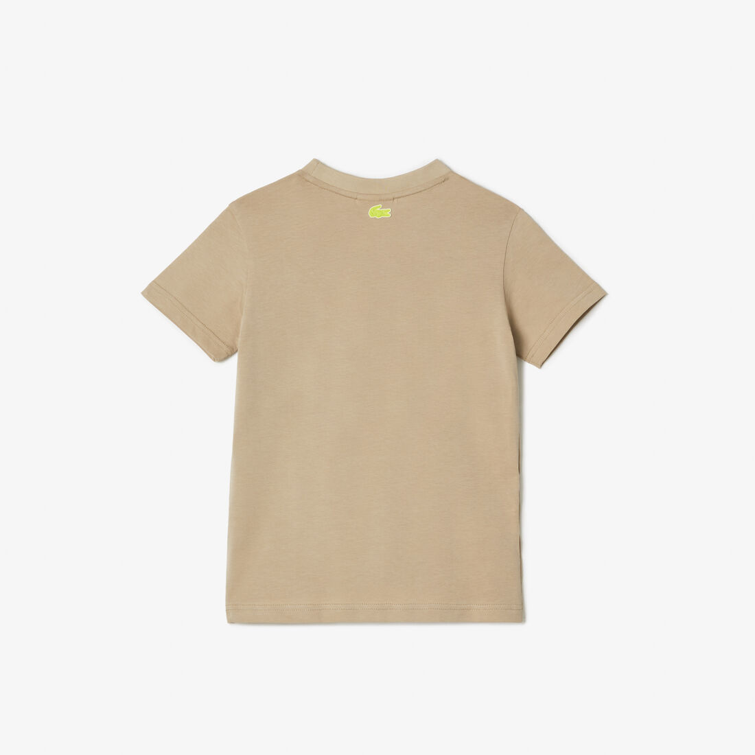 تيشيرت لاكوست بطبعة محددة بلون مغاير قطن جيرسيه للأطفال تيشيرت لاكوست بطبعة محددة بلون مغاير قطن جيرسيه للأطفال