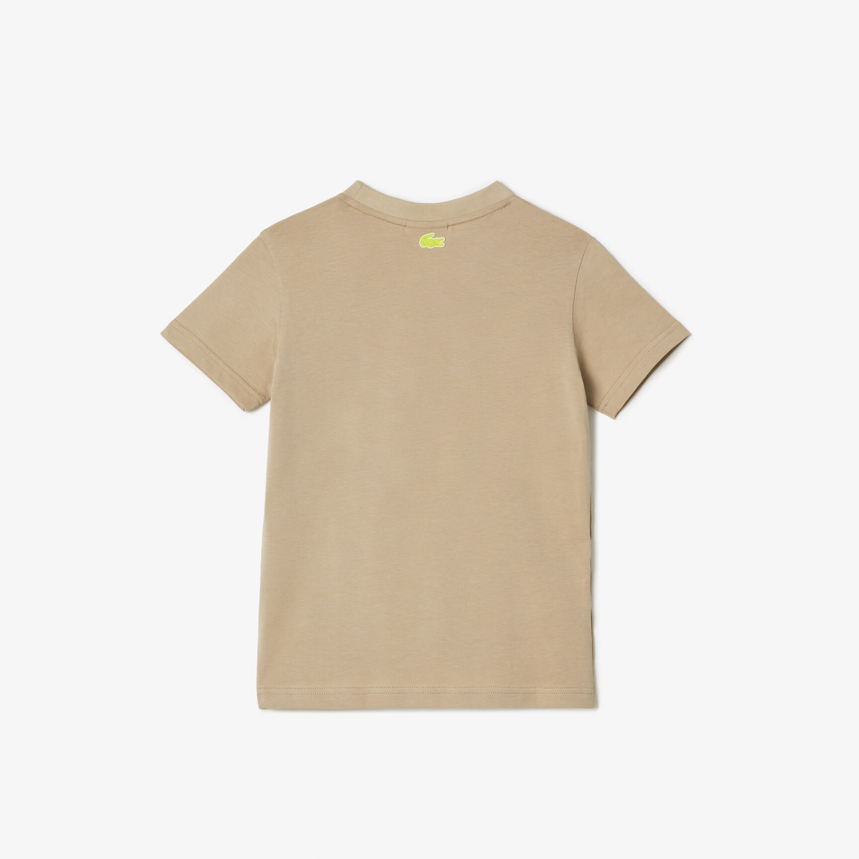 تيشيرت لاكوست بطبعة محددة بلون مغاير قطن جيرسيه للأطفال تيشيرت لاكوست بطبعة محددة بلون مغاير قطن جيرسيه للأطفال