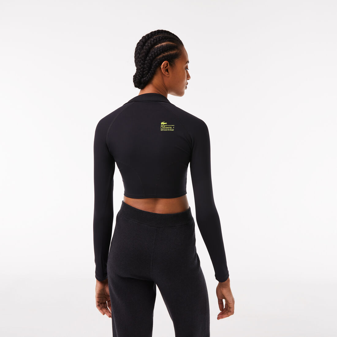 تيشيرت بولو لاكوست قصير بفتحات للإبهام للنساء Women's Lacoste Short Thumb Hole Polo Shirt - DF0951-00-031