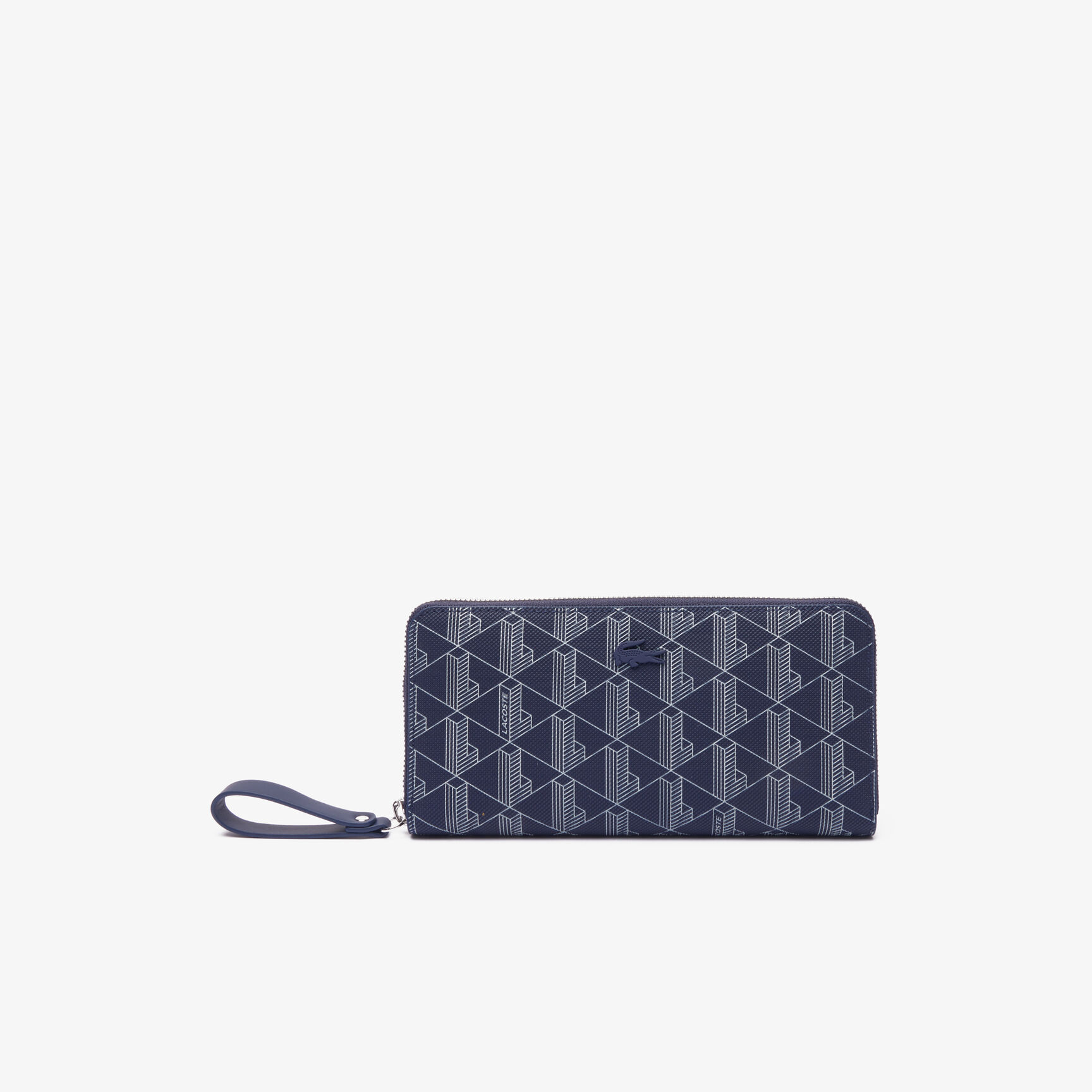 Women's Lacoste Monogram Print Zip Wallet Women's Lacoste Monogram Print Zip Wallet - NF3958DG-M83
