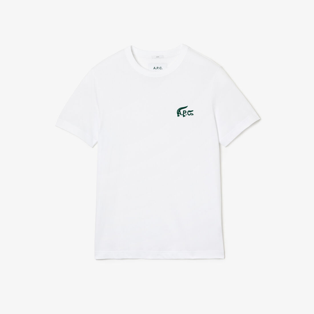 Unisex Lacoste A.P.C. Relaxed Fit Cotton Jersey T-shirt