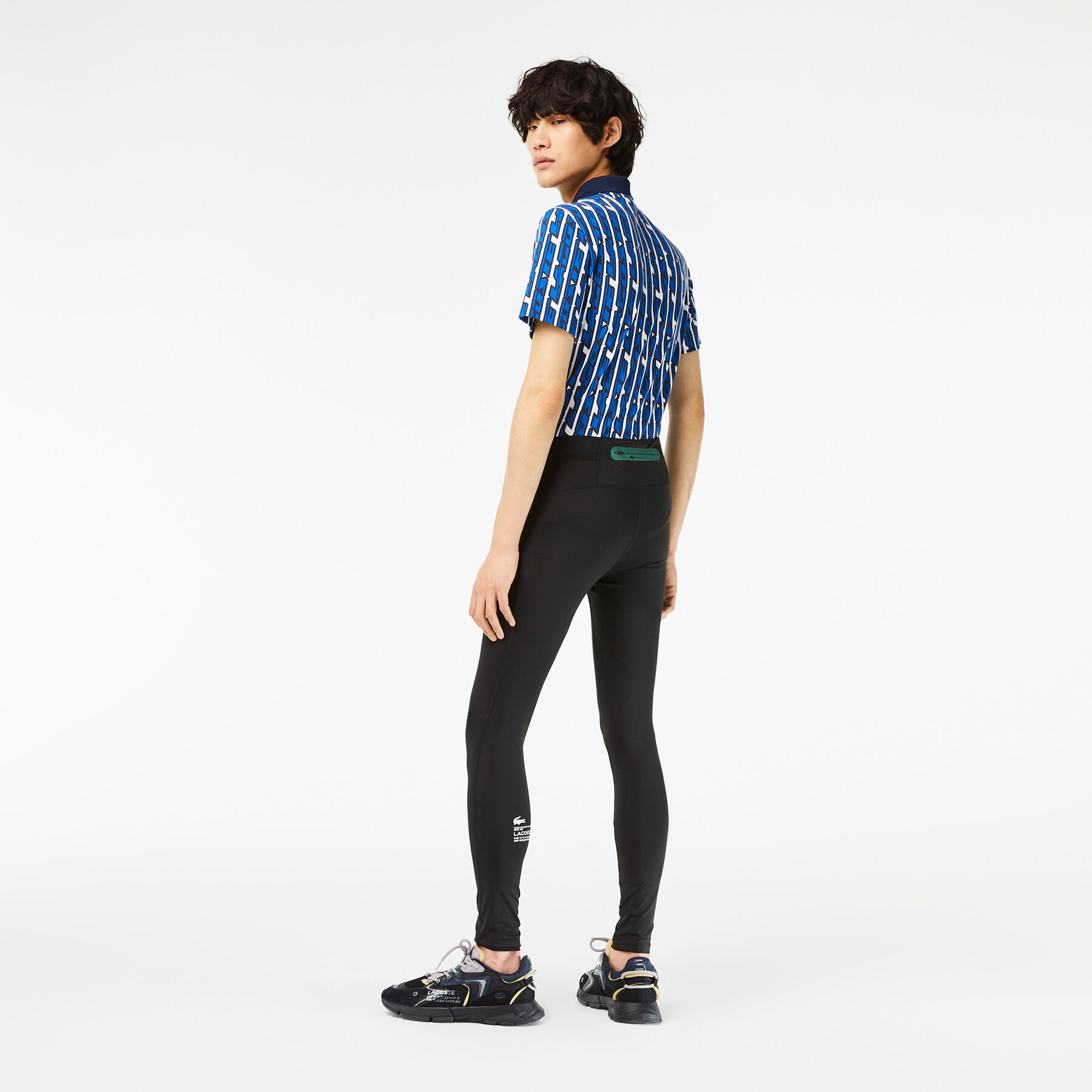 Men's Lacoste Sport Recycled Polyester Leggings Men's Lacoste Sport Recycled Polyester Leggings
