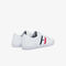 lacoste men s lerond tricolore leather and synthetic trainers