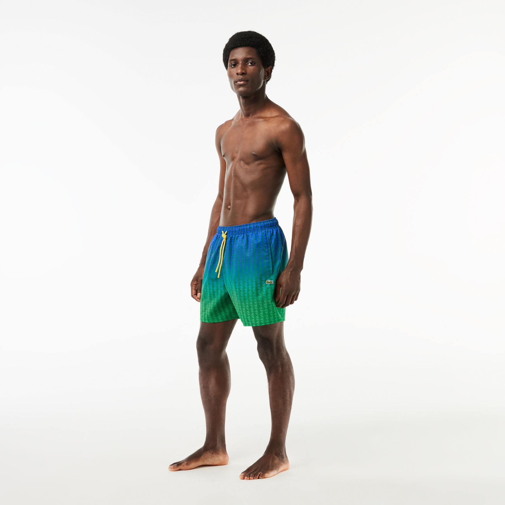 Ombr&eacute; Effect Monogram Swim Trunks - MH1886-00-QIY