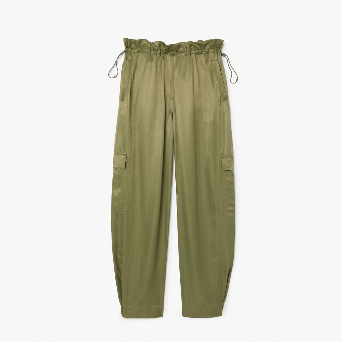 Oversized Satin Cargo Pants Oversized Satin Cargo Pants - HF4002-00-BMY