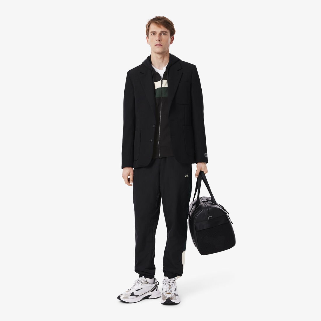 هودي بسحاب متعدد الألوان Zipped Colour-Block Hoodie - SH5913-00-6XH