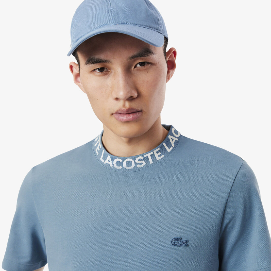 Jacquard Branded Pique T-shirt Jacquard Branded Pique T-shirt - TH9582-00-HD9