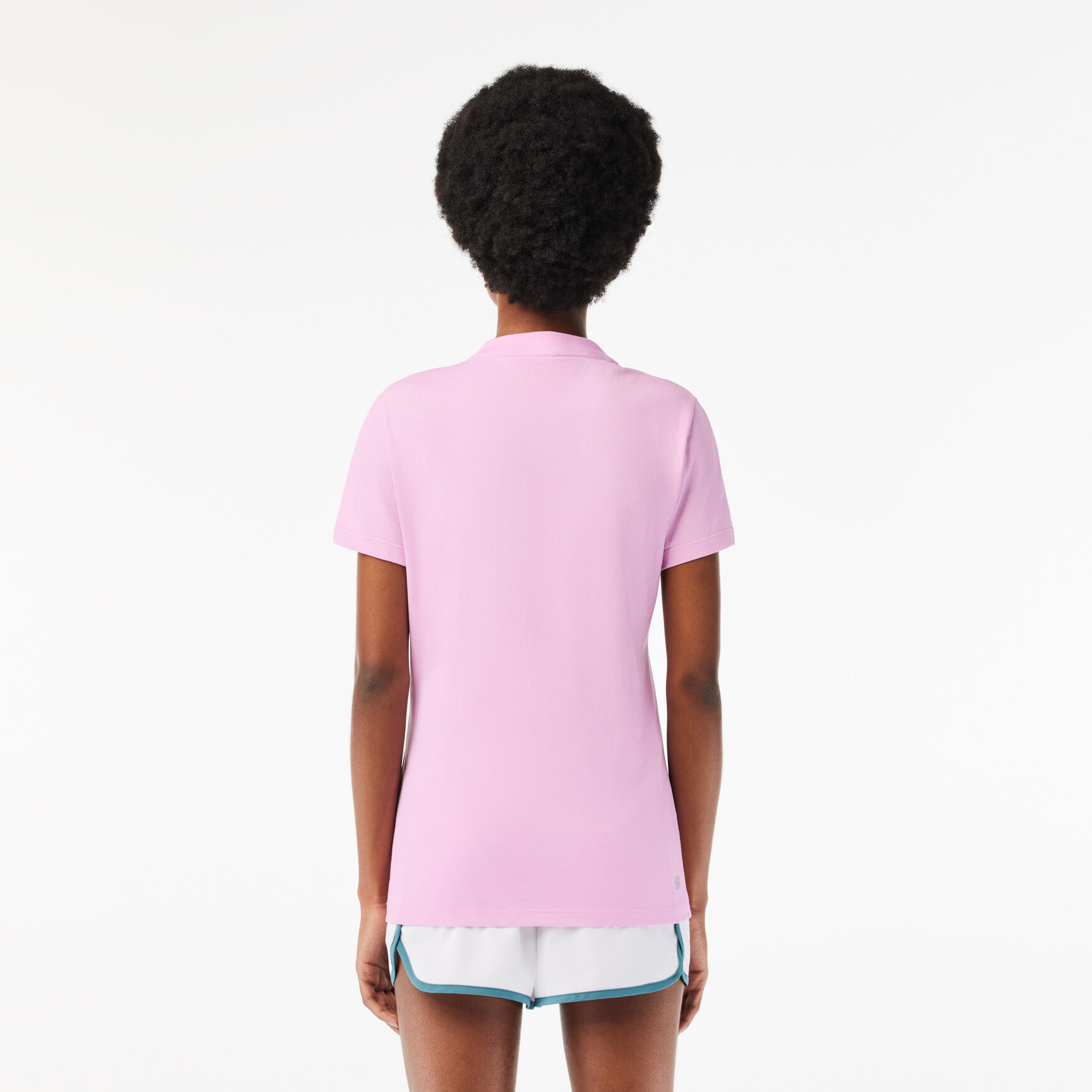 تي شيرت رياضي من القطن التقني فائق الجفاف Women's Lacoste SPORT Organic Cotton Jersey T-Shirt - TF9246-00-IXV
