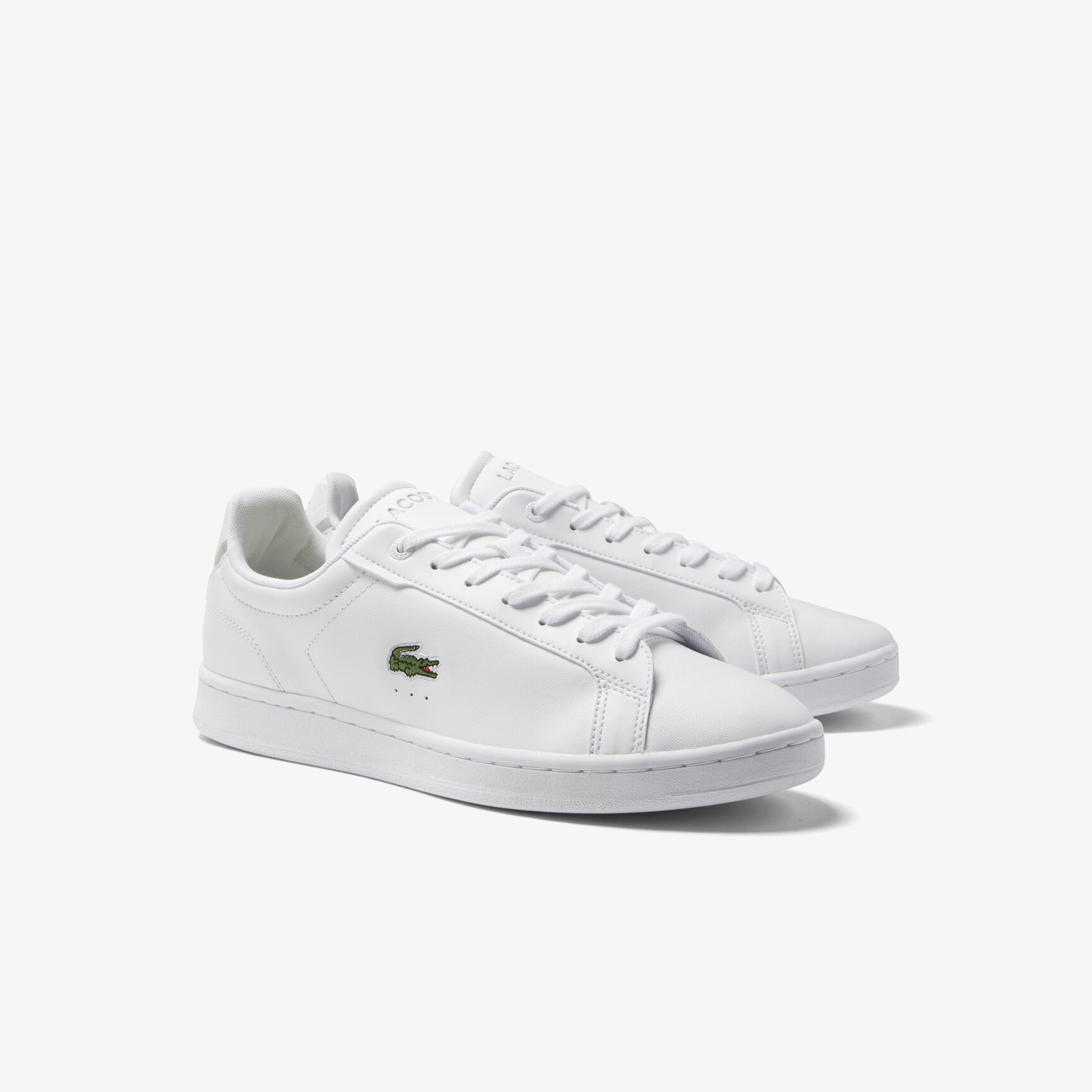 سنيكرز لاكوست كارنابي برو بي ال جلد بلون واحد للرجال Men's Lacoste Carnaby Pro BL Leather Tonal Trainers - 45SMA0110-21G