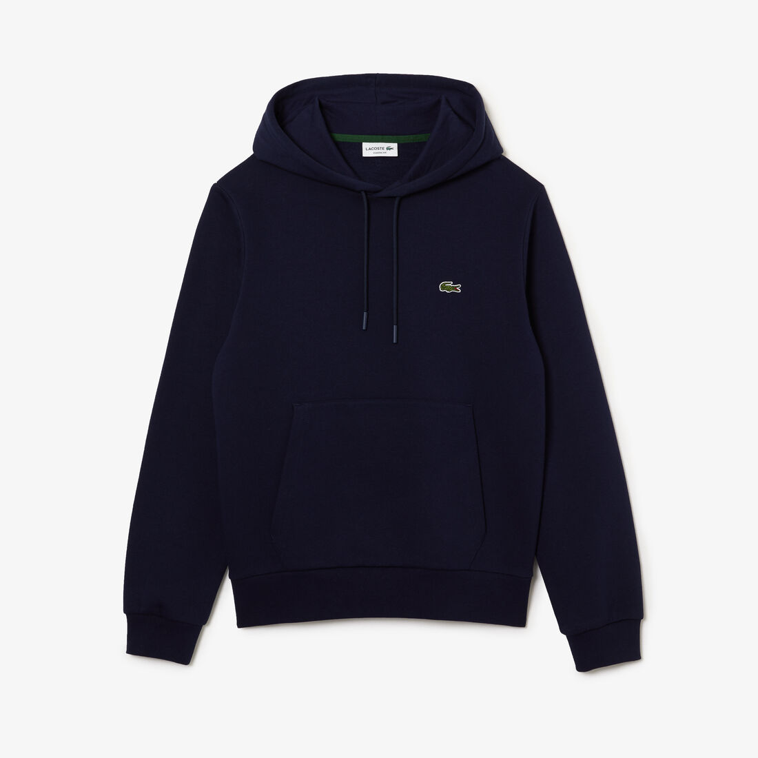 سويت شيرت لاكوست بغطاء رأس قطن عضوي للرجال Men's Lacoste Organic Cotton Hooded Jogger Sweatshirt - SH9623-00-166
